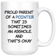 Funny Proud Parent Of A Pointer Dog Coffee Mug (15 oz)