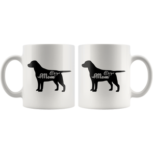 Black Labrador Mom Coffee Mug (11 oz) - Freedom Look