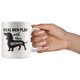 Daschund Dad Mug - Lil Weiners - Real Men Play With Their Wieners - Great Gift For Dachshund Owner - Freedom Look