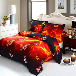 3D Butterfly Bedding Cover Sets Queen/King/Twin Size - Freedom Look