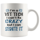 I'm A Vet Tech Coffee Mug - Gifts For Veterinary Technician (11 oz) - Freedom Look