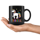 I'm Magical Unicorn Black Coffee Mug (11 oz)