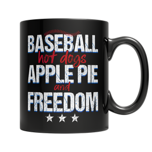 Baseball Hot Dogs Apple Pie And Freedom
