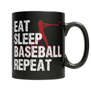 Eat Sleep Baseball Repeat