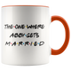 The One Where Abby Gets Married Colored Coffee Mug (11 oz)