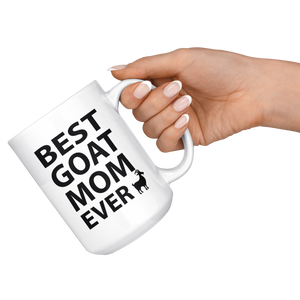 Best Goat Mom Coffee Mug (15 oz) - Freedom Look
