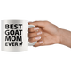 Best Goat Mom Coffee Mug (11 oz) - Freedom Look