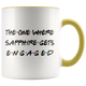 The One Where Sapphire Gets Engaged Colored Coffee Mug (11 oz)