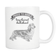 Long Haired Dachshund Mug - Great Gift For Long Hair (Longhaired) Daschund Owner - I Am Proud To Have A Long-haired Dachshund - Freedom Look
