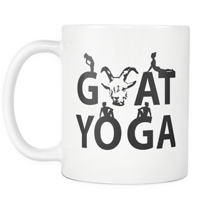 Goat Yoga Coffee Mug - I Like & Love Goats - Mugs-yoga Pose Mug - I Love Yoga Mug - Great Gift For Goat Yoga Lovers (11 oz) - Freedom Look