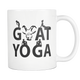 Goat Yoga Coffee Mug - I Like & Love Goats - Mugs-yoga Pose Mug - I Love Yoga Mug - Great Gift For Goat Yoga Lovers (11 oz) - Freedom Look