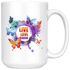 Live Love Laugh Butterfly Mug (15 oz)