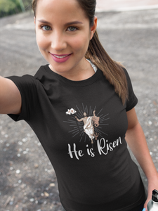 He Is Risen - Jesus Christ Womens And Unisex T-Shirt