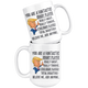 Funny Rugby Player Trump Coffee Mug (15 oz)