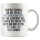 Personalized Rottweiler Dog Elle Tavares Dad Ray Tavares Coffee Mug (11 oz)