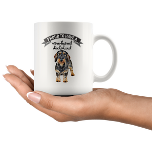 Proud Owner Of Wire-haired Dachshund Coffee Mug (11 oz)