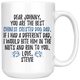 Johnny Chinese Crested Dog Dad Coffee Mug (15 oz)