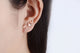 Butterfly Stud Earrings - 925 Sterling Silver - Freedom Look