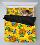 Sunflower Butterfly Bedding Cover Sets