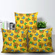Sunflower Butterfly Pillow Cover With Insert