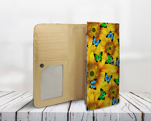 Sunflower Butterfly Wallet
