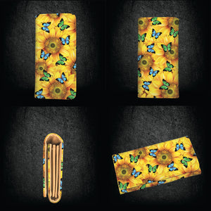 Sunflower Butterfly Wallet