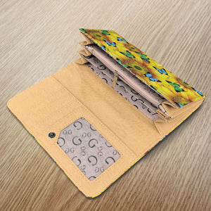 Sunflower Butterfly Wallet