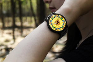 Sunflower Butterfly Awesome Watch