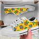 Sunflower Butterfly Low Top Shoes