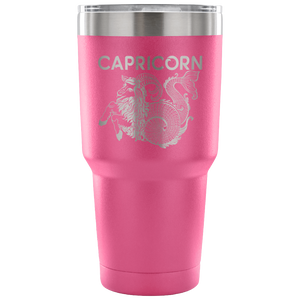 Capricorn Zodiac - Goat Lover 30 oz Vacuum Tumbler - Freedom Look