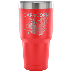 Capricorn Zodiac - Goat Lover 30 oz Vacuum Tumbler - Freedom Look