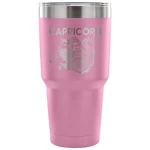 Capricorn Zodiac - Goat Lover 30 oz Vacuum Tumbler - Freedom Look