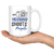 My Husband Shoots People White Mug (15 oz)