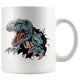 t-rex dinosaur mug (11 oz)