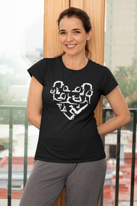 Multiple Poses Of Yoga Spiritual Meditation Unisex T-Shirt
