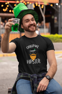 Irish Hipster Lucky Patrick's Day St Patrick Mens T-Shirt