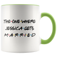 The One Where Jessica Gets Married Colored Coffee Mug (11 oz)