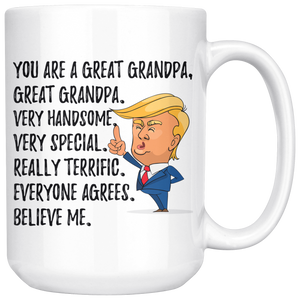 Great Grandpa Trump Coffee Mug (15 oz)