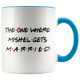 The One Where Mishel Gets Married Colored Coffee Mug (11 oz)