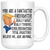 Funny Fantastic Firefighter Trump Coffee Mug (15 oz)