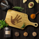 Number 1 Dad Cutting Board With Handle