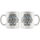 Personalized Coonhound Dog Huckleberry Dad Jeremy Coffee Mug (11 oz)