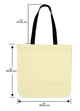 Dragonfly Violet Tote Bag - Freedom Look
