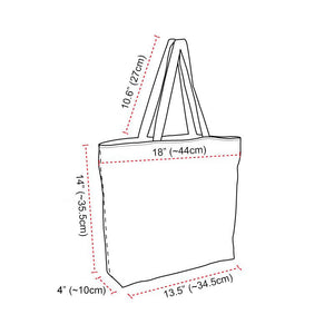 Red & Purple Butterfly Soft Foldable Shopping Bag - Freedom Look
