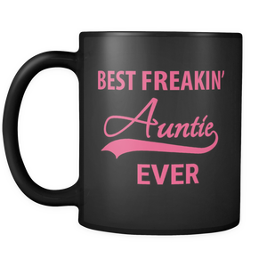 Best Freakin' Auntie Ever Mug - Freedom Look