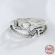 True Love Letter Ring - 925 Sterling Silver - Freedom Look