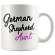 German Shepherd Aunt Coffee Mug (11 oz) - Freedom Look
