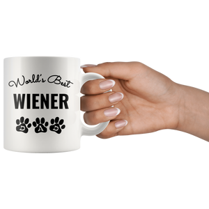 World's Best Wiener Dad Coffee Mug (11 oz)