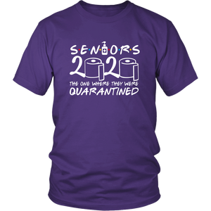 Seniors 2020 Pandemic Quarantine Toilet Paper Unisex & Women T-Shirt
