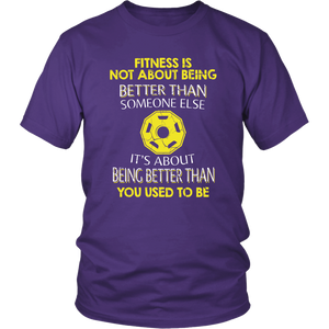 Gym Fitness Muscle Intensive Exercise - Be Better Unisex T-Shirt